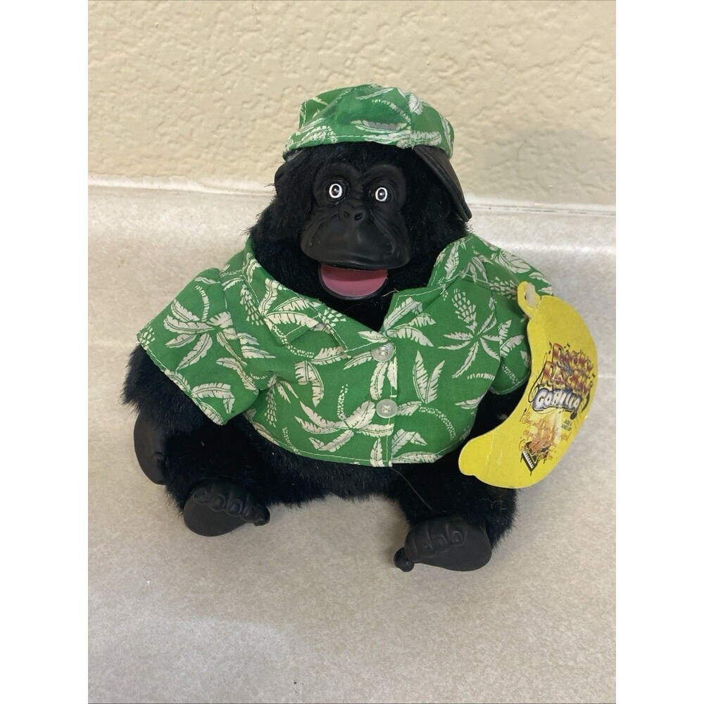 Gemmy Harry D. Ape Sing & Dance Musical Animated Gorilla Plush Tested Working